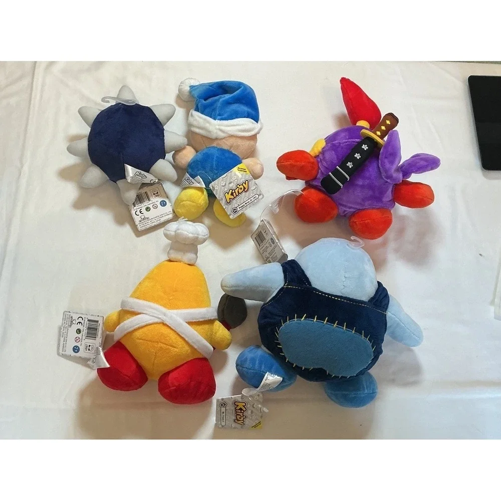 Kirby Enemies Plush Lot 5 Sanei New With Tags Poppy Bros Jr Kawasaki Bio Spark